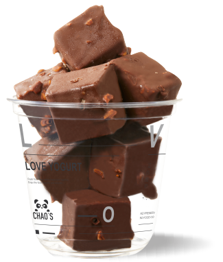 巧克力麻薯酪酪